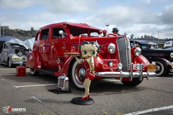 2014 Extreme Autofest sand iego betty boop