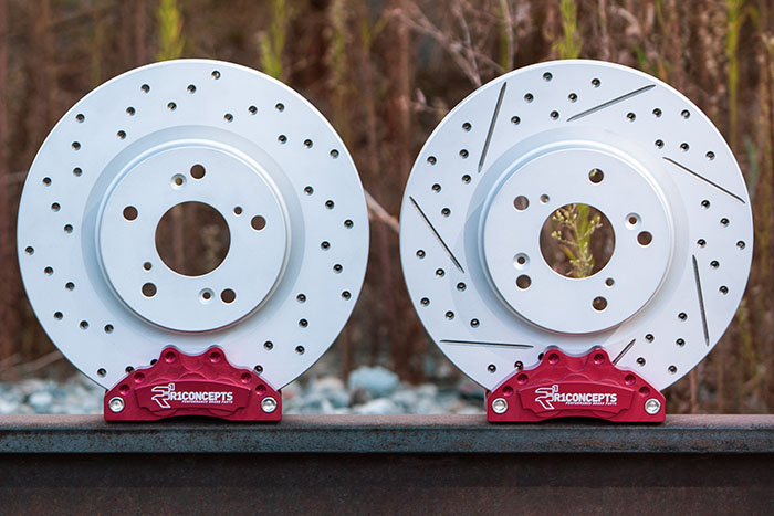 Chevy Camaro Drilled vs Slotted Rotors | R1 Concepts