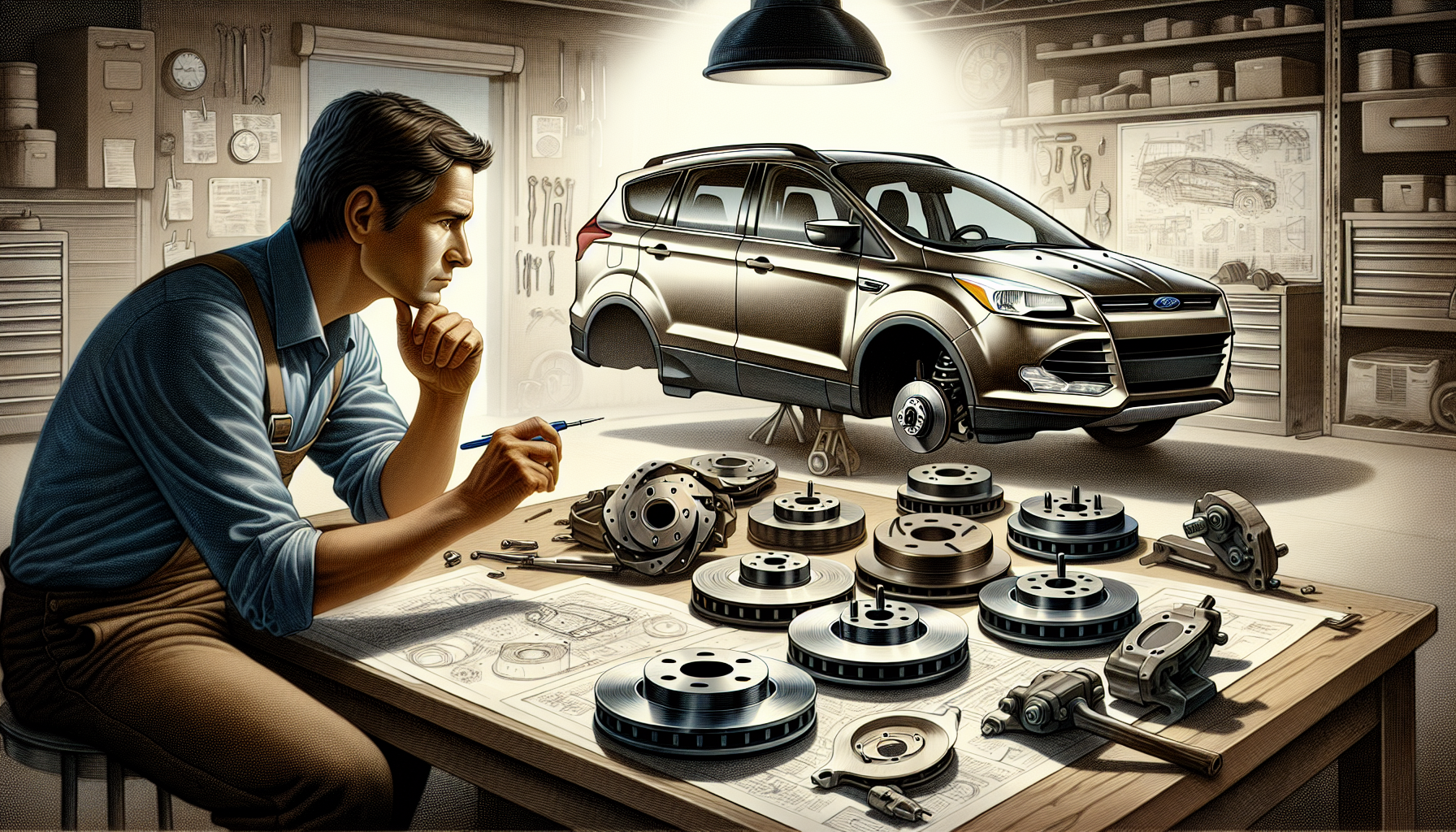 Choosing the Right Rotor Type for Ford Escape